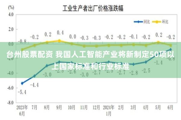 台州股票配资 我国人工智能产业将新制定50项以上国家标准和行业标准