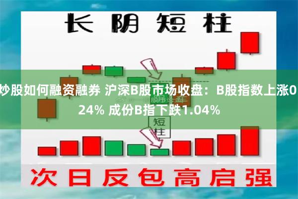 炒股如何融资融券 沪深B股市场收盘：B股指数上涨0.24% 成份B指下跌1.04%